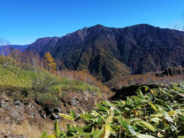 Yakedake hiking trail.