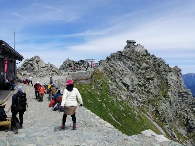 The summit of Tateyama.