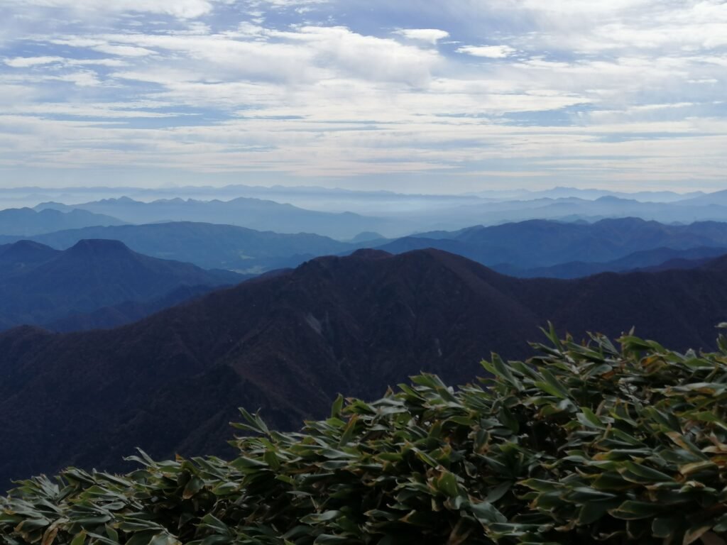 View from the Tanigawadake hike.