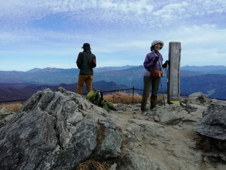 Summit of Tanigawadake.